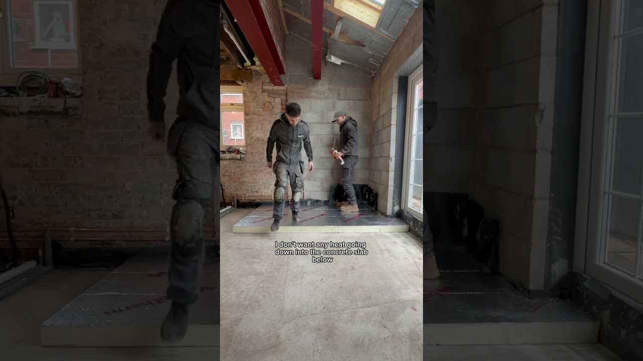PT8 Water underfloor heating #diy #underfloorheating #diyhomerenovation #homeimprovement #renovation
