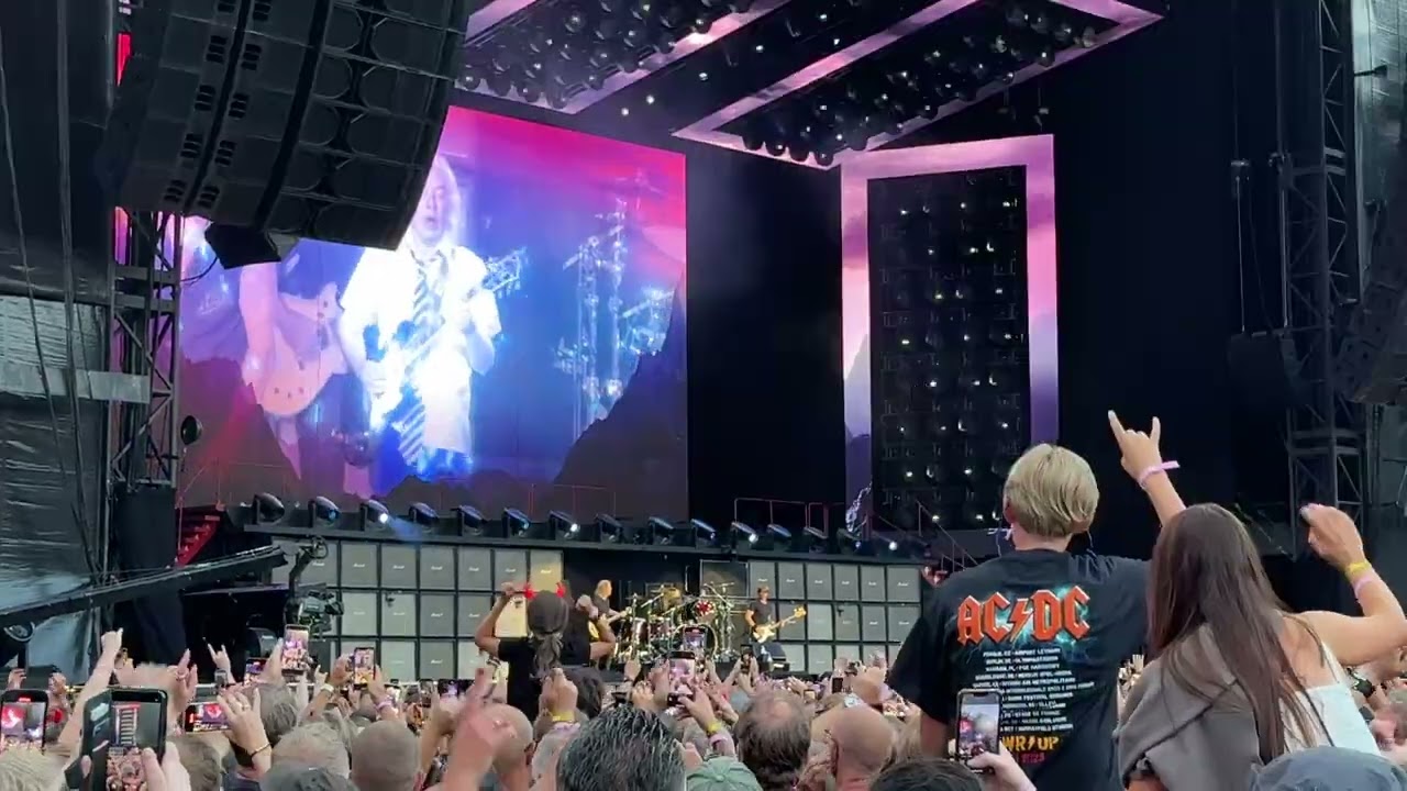 AC/DC - Thunderstruck - Live Ullevi, Sweden July 28th 2025