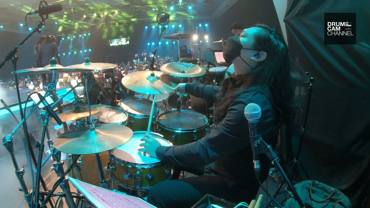 DEALOVA & SAMPAI SYURGA - ALIFF AZIZ - GEGAR VAGANZA 8 - FINAL - [DRUM CAM]