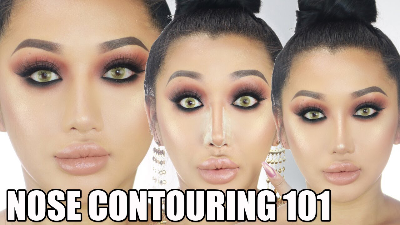 HOW TO MAKE YOUR NOSE LOOK SMALLER || IN DEPTH NOSE CONTOURING
