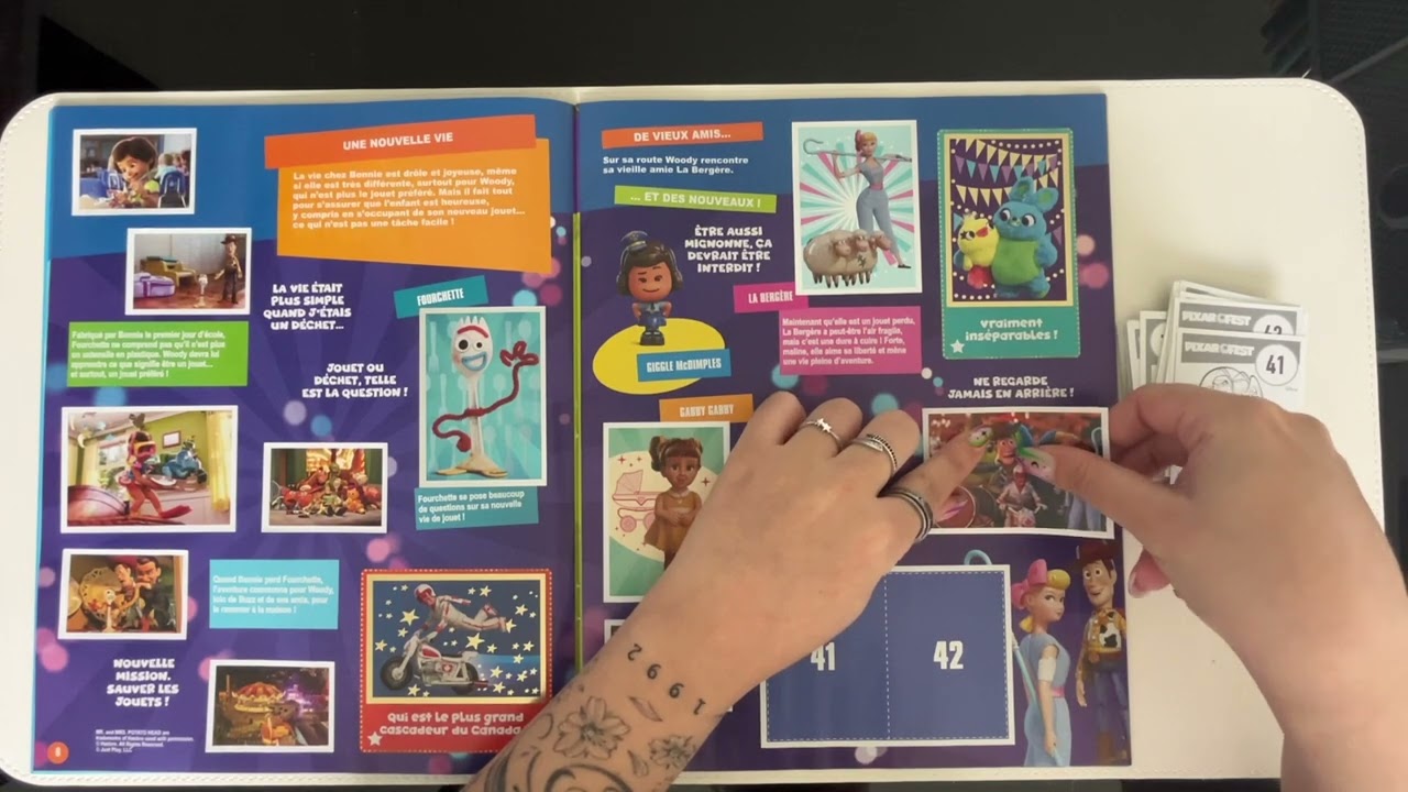 On colle tous les stickers Panini Pixar Fest (1/2)