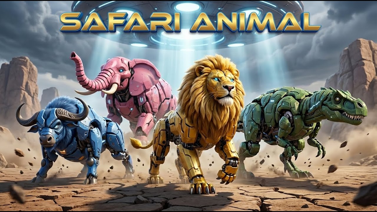 Робот-НЛО в стиле сафари | Мир НЛО | Шмель