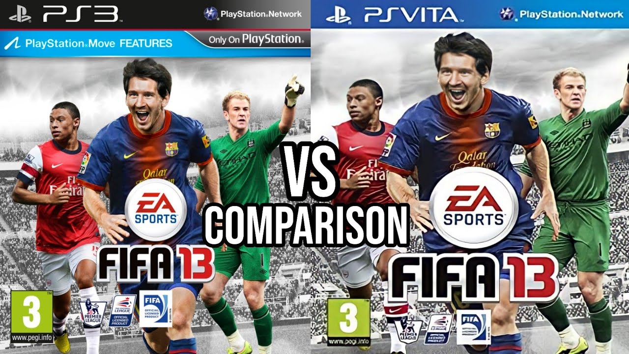 FIFA 13 PS3 Vs PS Vita