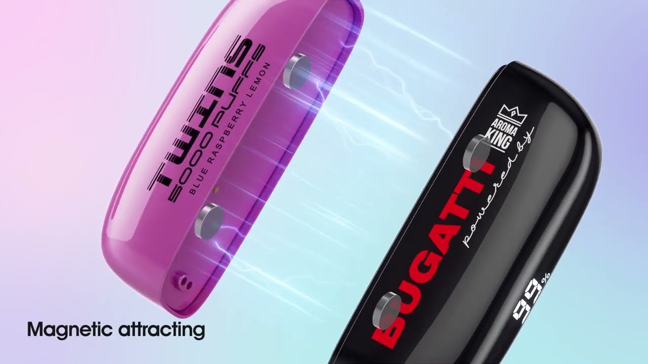 Aroma King x Bugatti - Twins 5000 POD System - You decide what you fancy