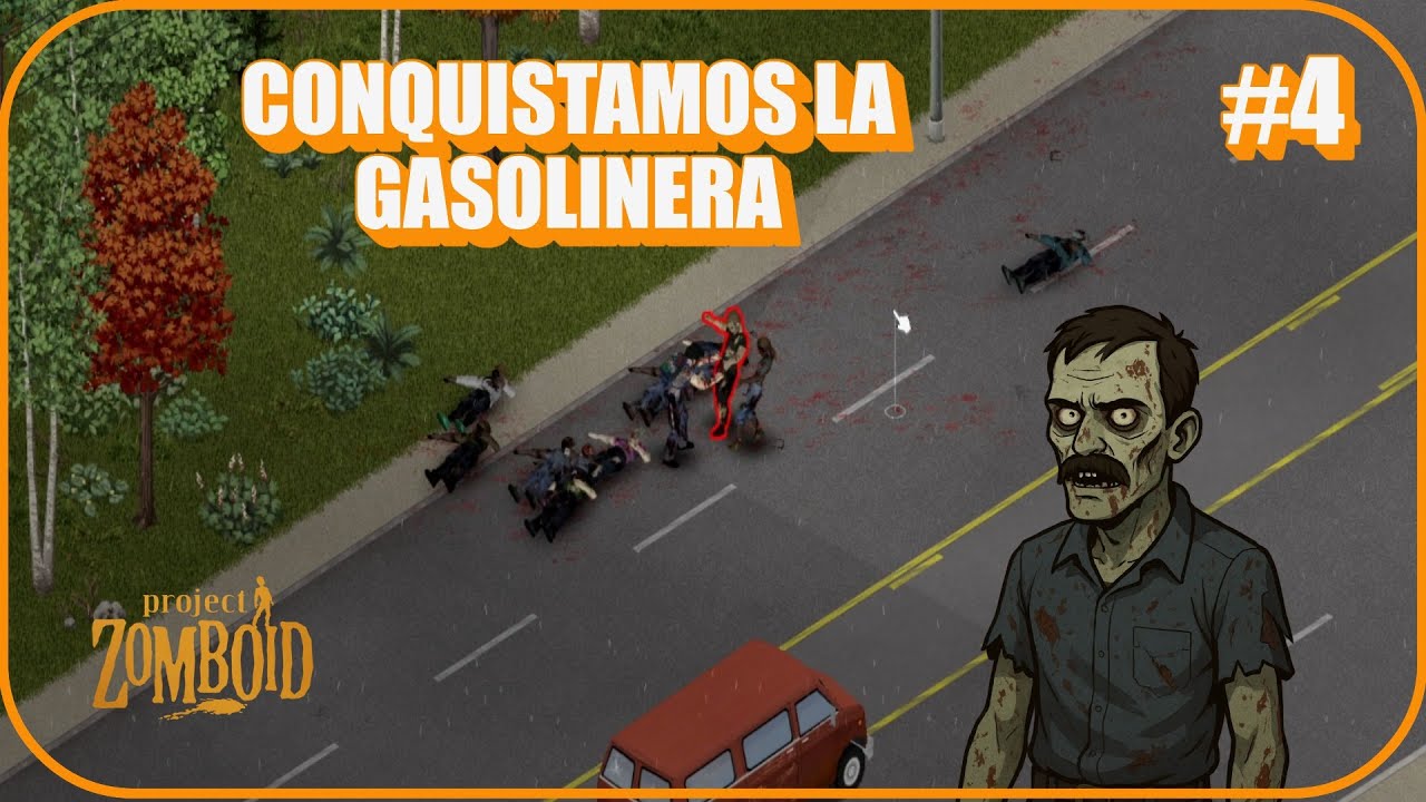 PROJECT ZOMBOID BUILD 42 #4 SIGO VIVO Y CONQUISTO LA GASOLINERA