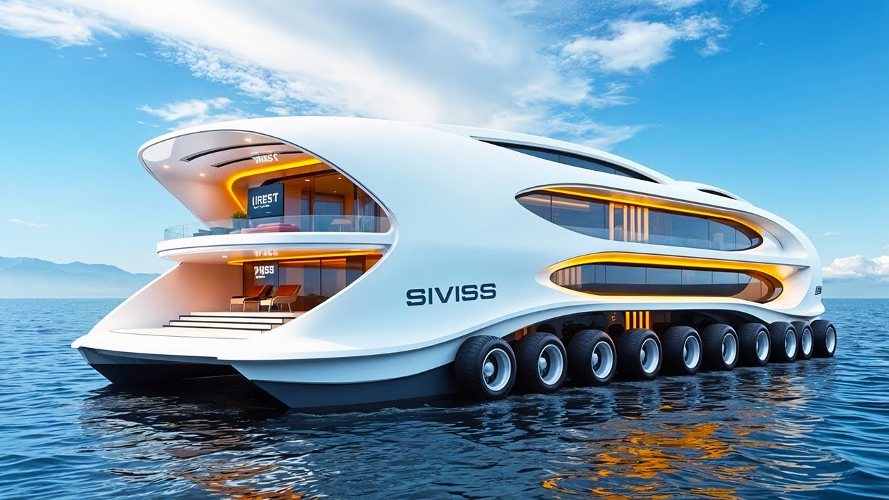 AMAZING HOUSEBOAT YOU NEED TO SEE