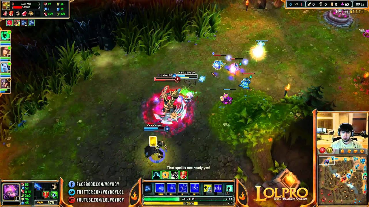 Voyboy vs HotshotGG - Kennen vs Renekton (2600Elo) (Challenger l)