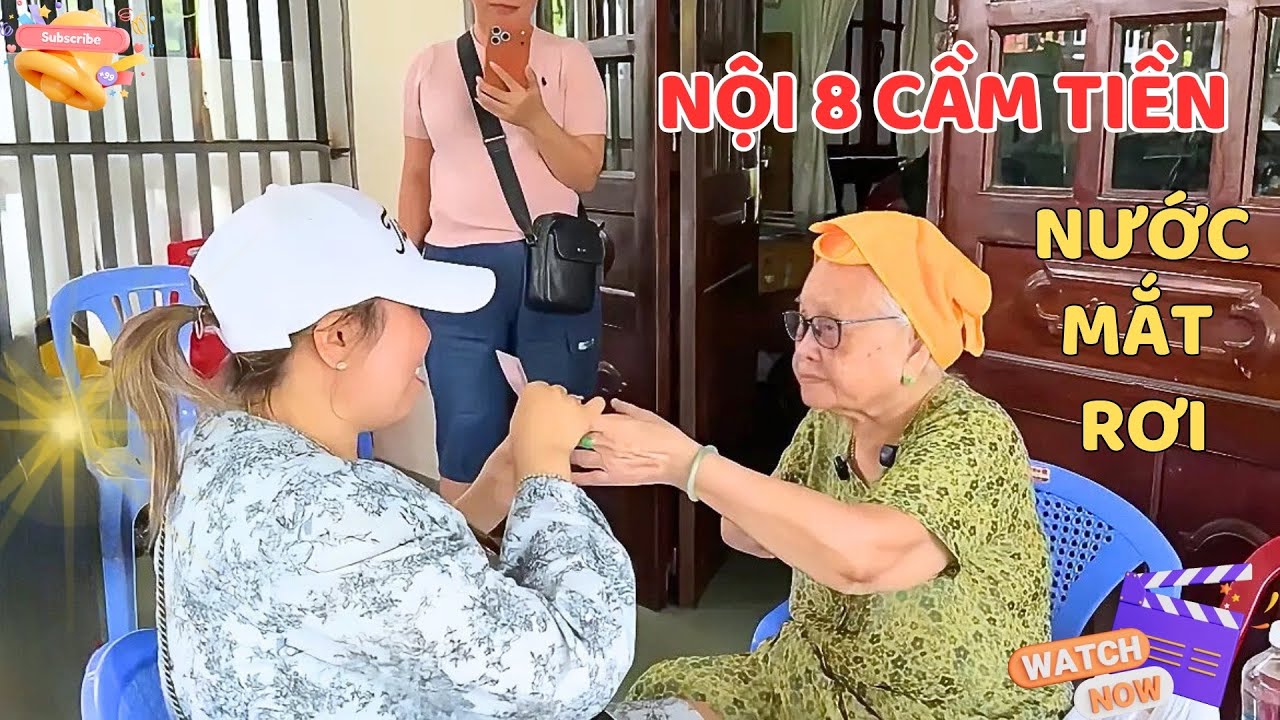 [368] Nội 8 Nhận Tiền Từ Việt Kiều Mỹ | Nước Mắt Nội Rơi! Lý Do Là Gì?