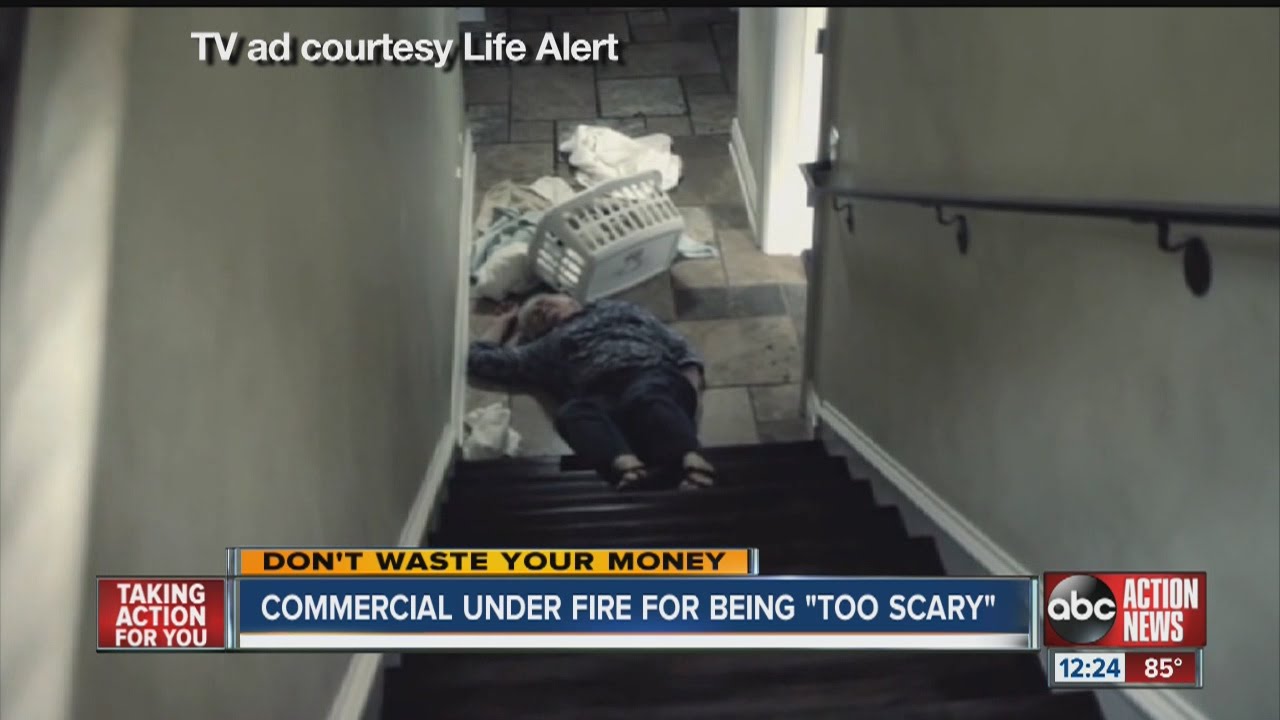 LifeAlert commercial under fire for being 'too scary'