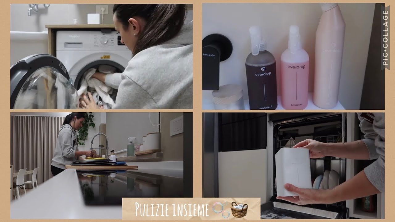 PULIZIE DI CASA INSIEME 🫧🧺 CON EVERDROP