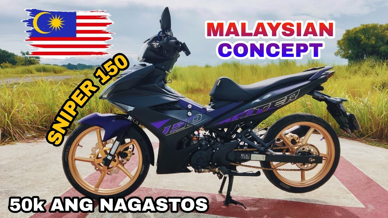 MALAYSIAN CONCEPT - 1st Generation Yamaha Sniper 150 - Touring Set-up