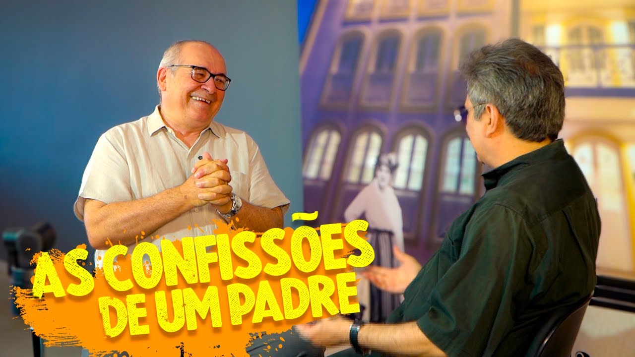 João Cláudio conversa com Pe. Amadeu Matias