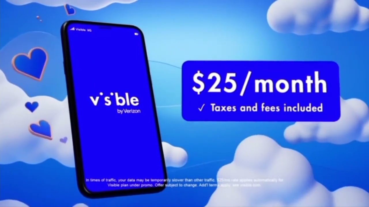Visible By Verizon Commercial