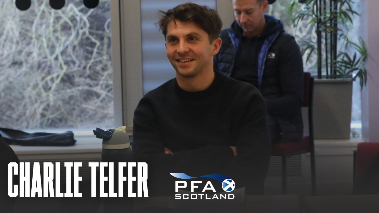 An alternative look at football management | Charlie Telfer | PFA Scotland