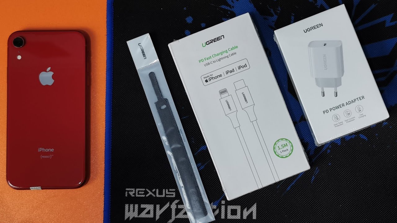50% cuma 30 Menit! Review MFI PD Charger dari UGREEN Fast Charging IPhone X XR XS 11 12 13 SE 2
