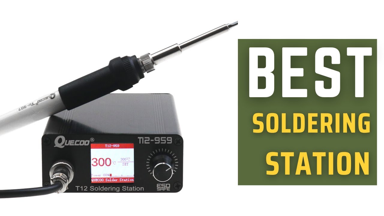 Best Soldering Station | T12 959 OLED bigger Digital display Soldering Station Review
