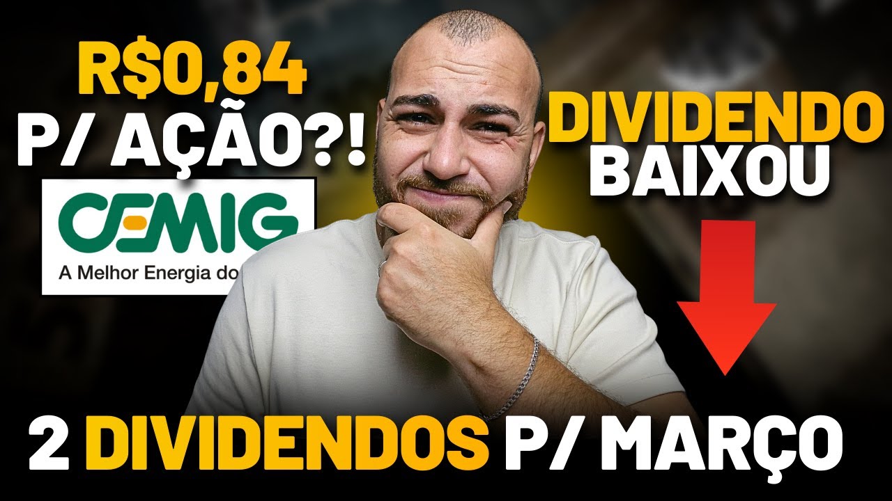 A real situação da CEMIG: Novo valor de DIVIDENDO e PREÇO TETO! CMIG4 VALE  A PENA INVESTIR?