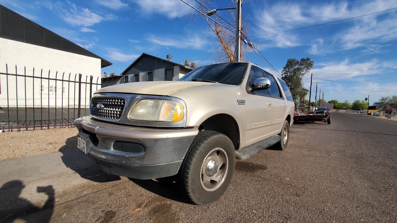 97 al 2003 ford expedition 5.4 no sale el sensor de oxígeno lado derecho de arriba
