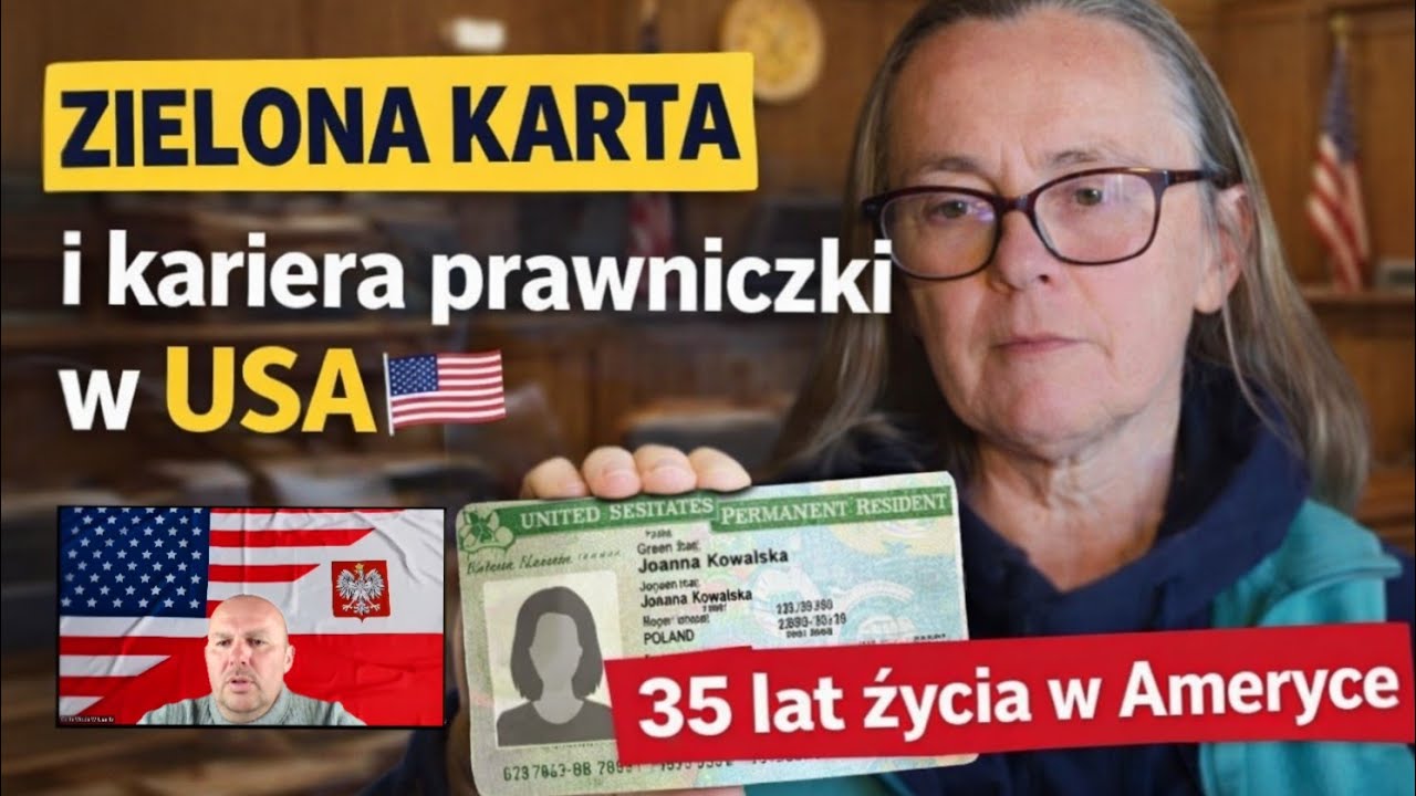 ZIELONA KARTA i kariera prawniczki w USA 🇺🇸 – 35 lat życia w Ameryce