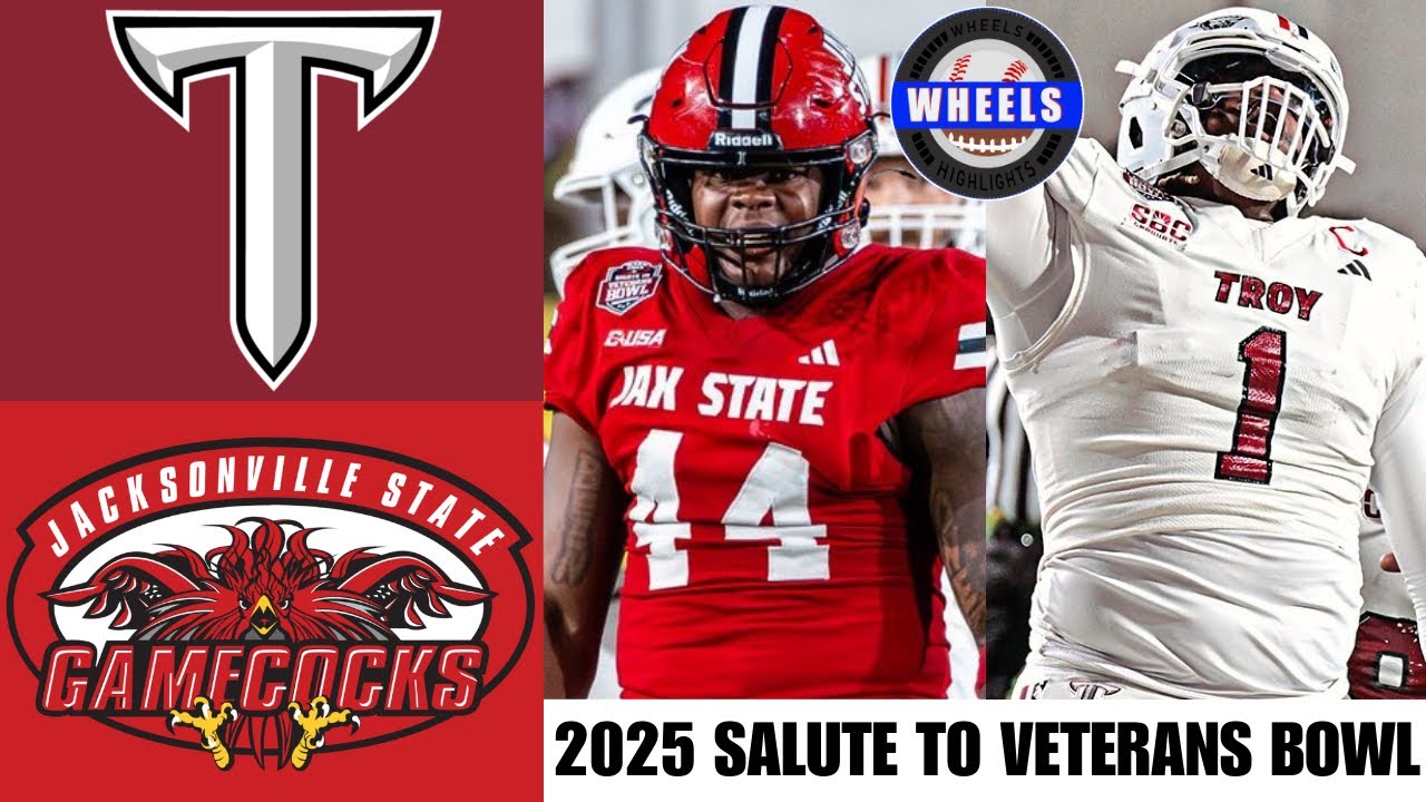 Troy vs Jacksonville State Highlights | Salute to Veterans Bowl | 2025 College Football Highlights