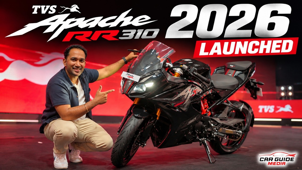 New TVS Apache RR310 2026 Launched as Black Diamond Edition 🔥🤯
