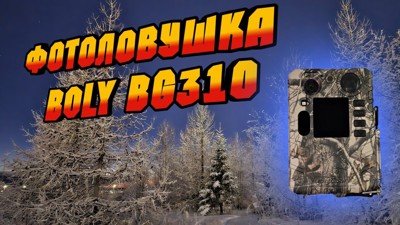 BOLY BG310 стоит ли покупать эту фотоловушку?