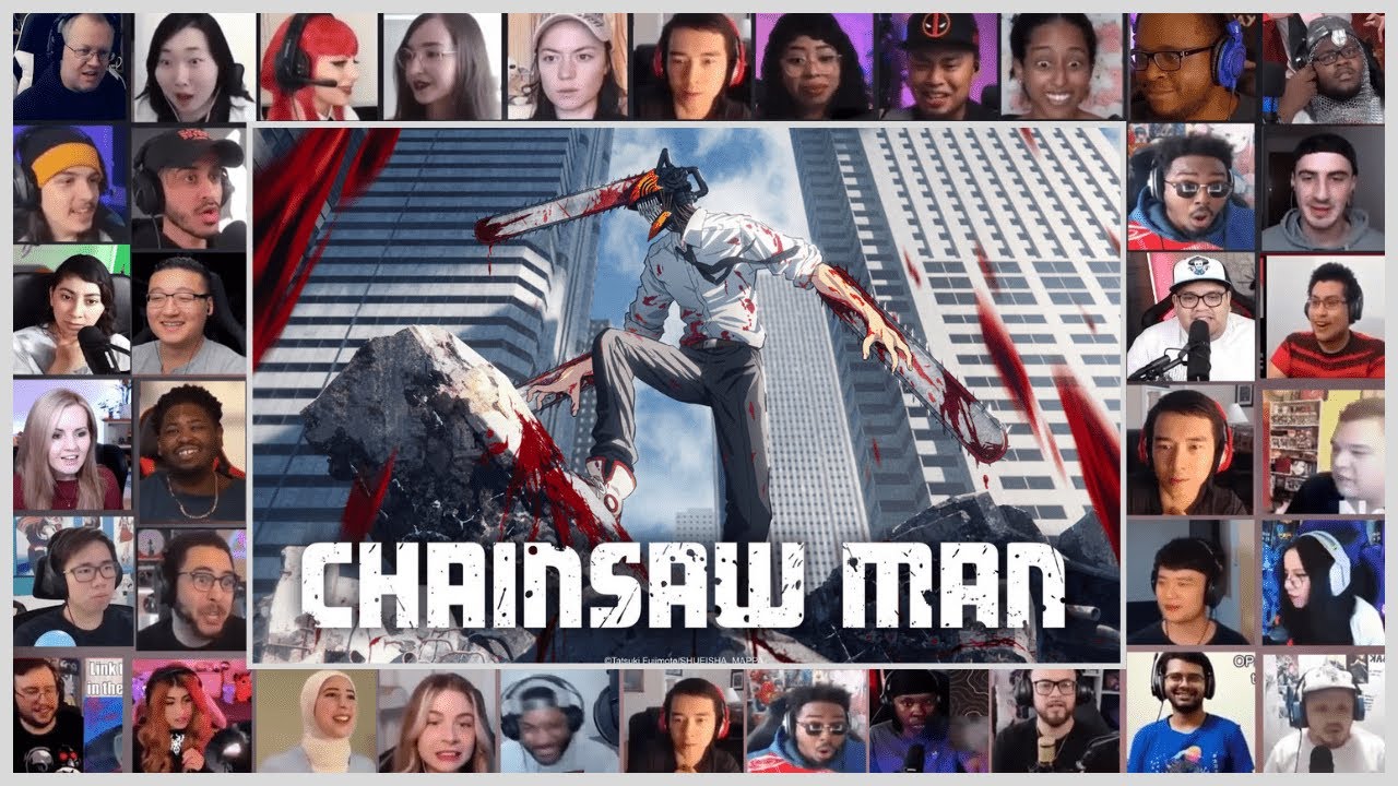 Chainsaw Man Opening Reaction Mashup