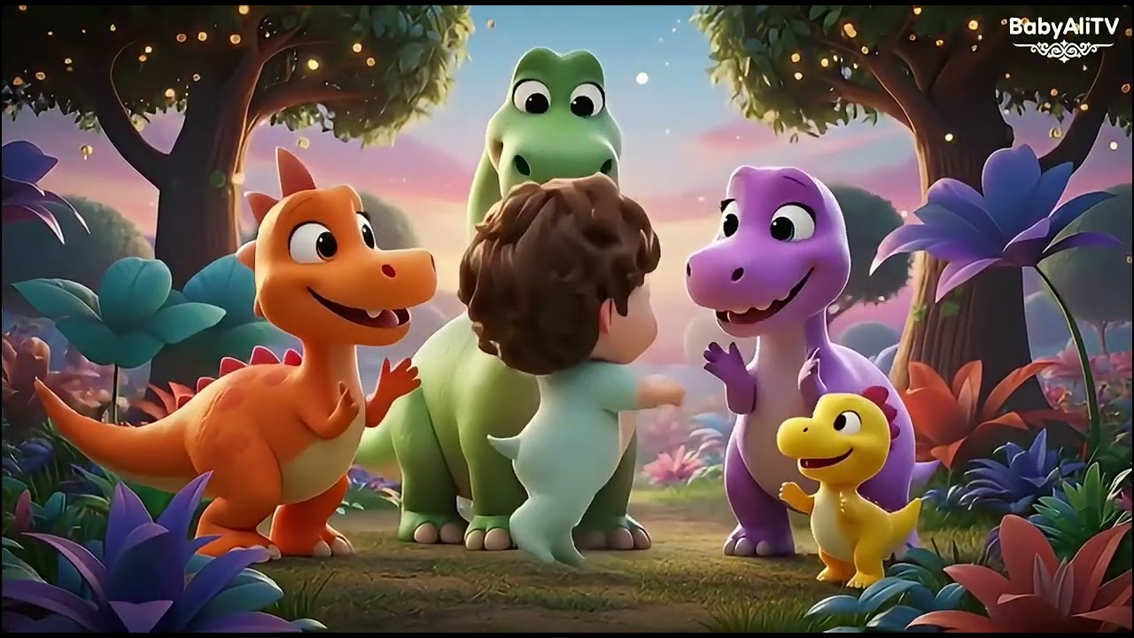  Әли және Динолар әлемі 🦕✨ | Жаңа достар әні | Балаларға арналған қазақша ән