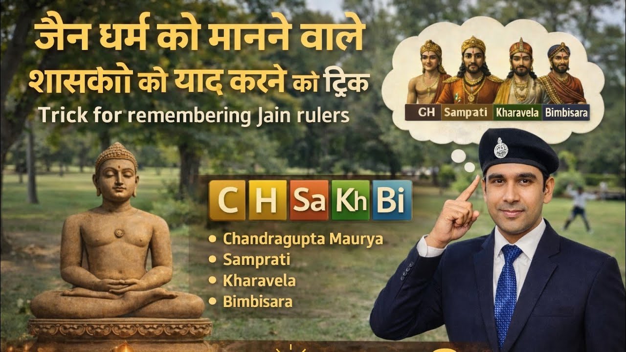 Jain Dharm Ke Shasak Trick | जैन शासकों को याद करने की आसान ट्रिक | Scout Wallah By Md Rahim Sir