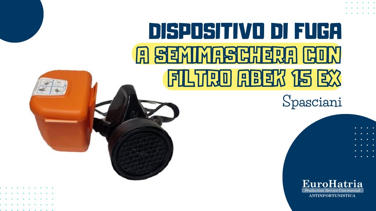 Protezione avanzata con la semimaschera M900 di Spaciani