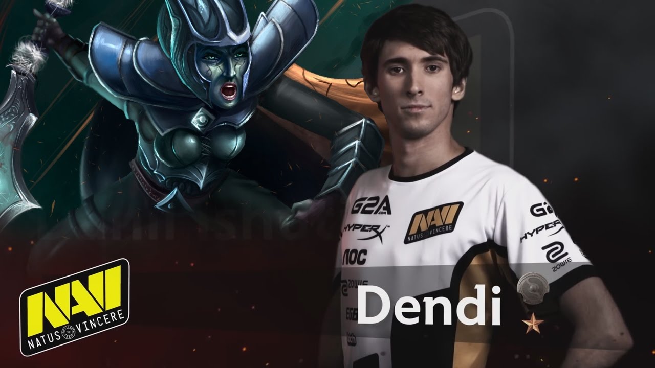 Dendi (Phantom Assassin) RAMPAGE! Dota 2