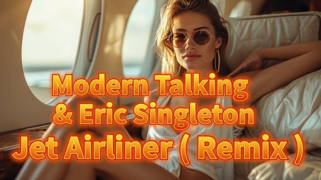 Modern Talking & Eric Singleton  - Jet Airliner  ( Remix ) -  2025 ( video by Oleg V. )