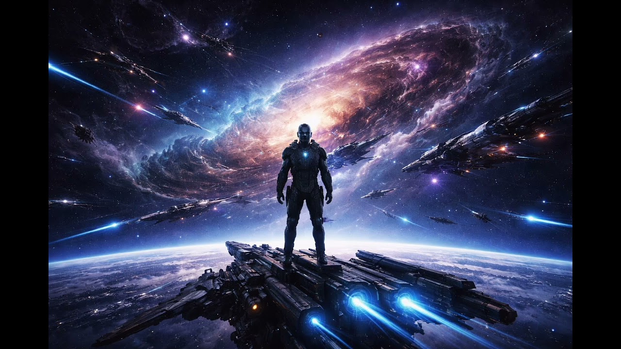 光速の彼方で (Beyond Light Speed) | Cosmic War Anthem | AURONIC VOIDWAVE × NEON PLAYFORM