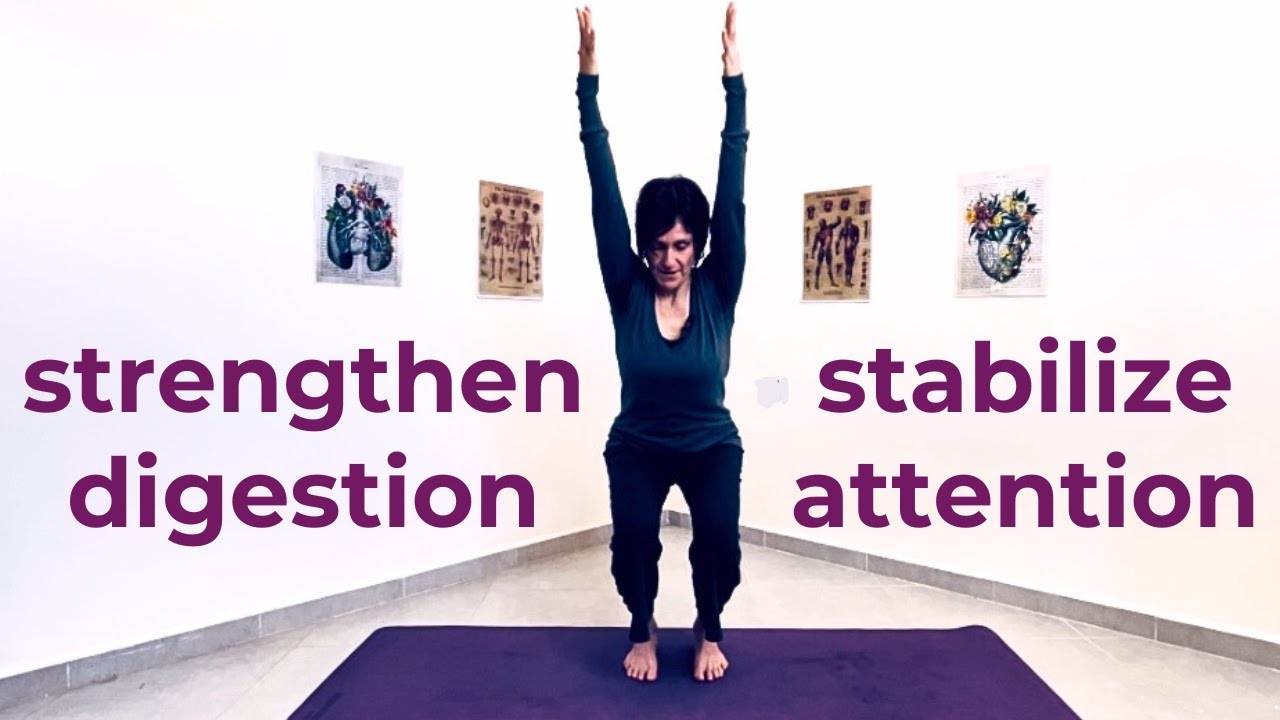 15-Min Yoga to Ease Anxiety & Overthinking | Gentle Daily Flow for Digestion