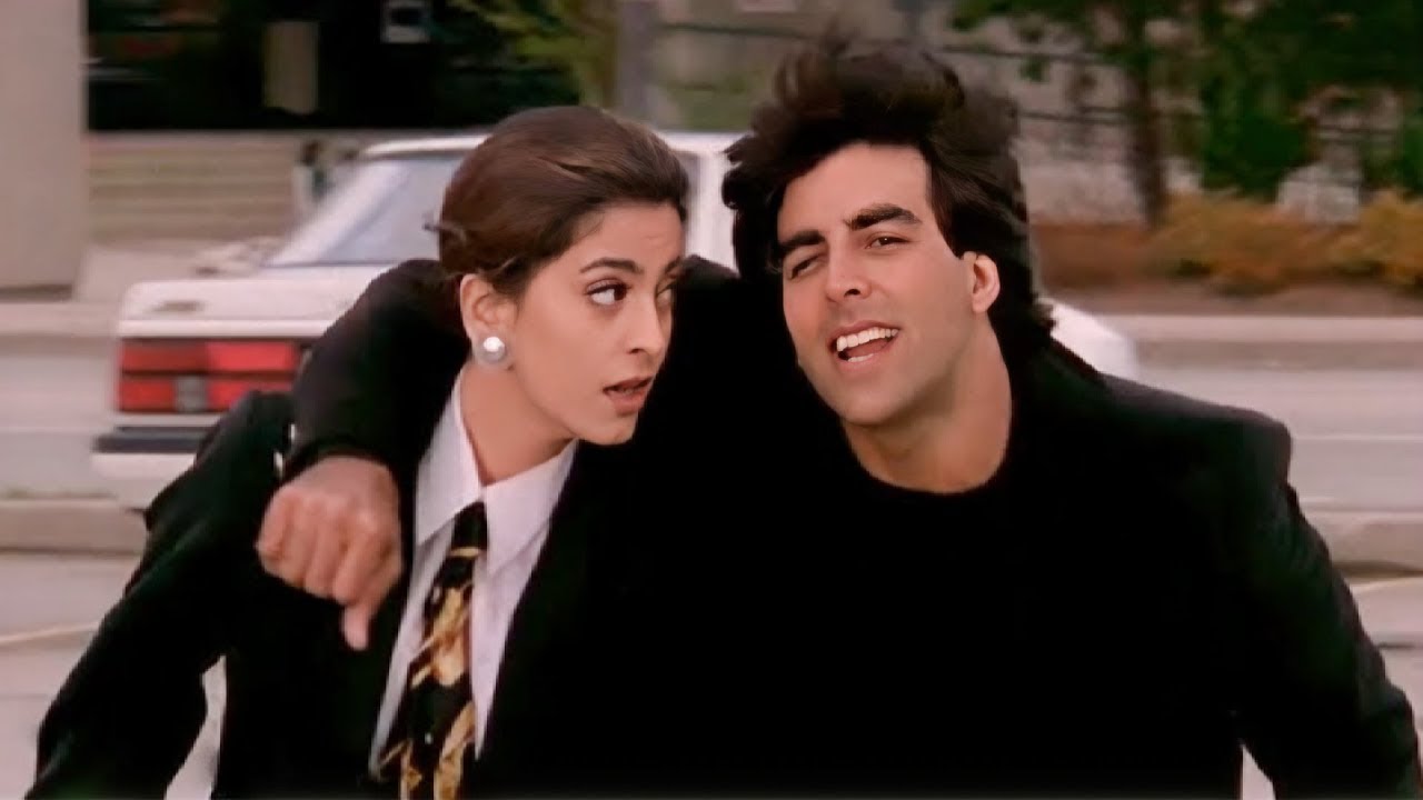 Akela Hai Mr Khiladi Miss Khiladi Chahiye | Akshay Kumar, Juhi Chawla | Udit Narayan | Anuradha P
