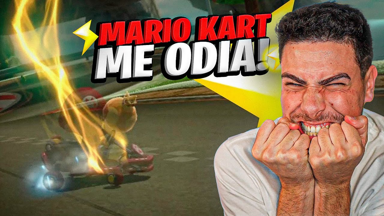 Cuando MARIO KART TE ODIA... 😒