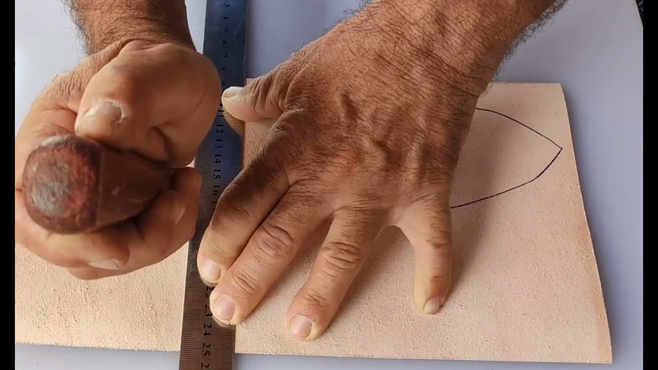 Elidio De Pazos, como sé hace una vaina pará un cuchillo Canario