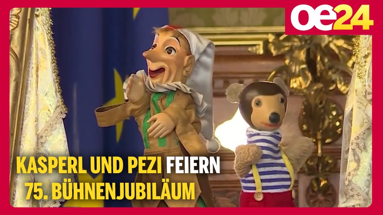 Kasperl und Pezi feiern 75. Bühnenjubiläum