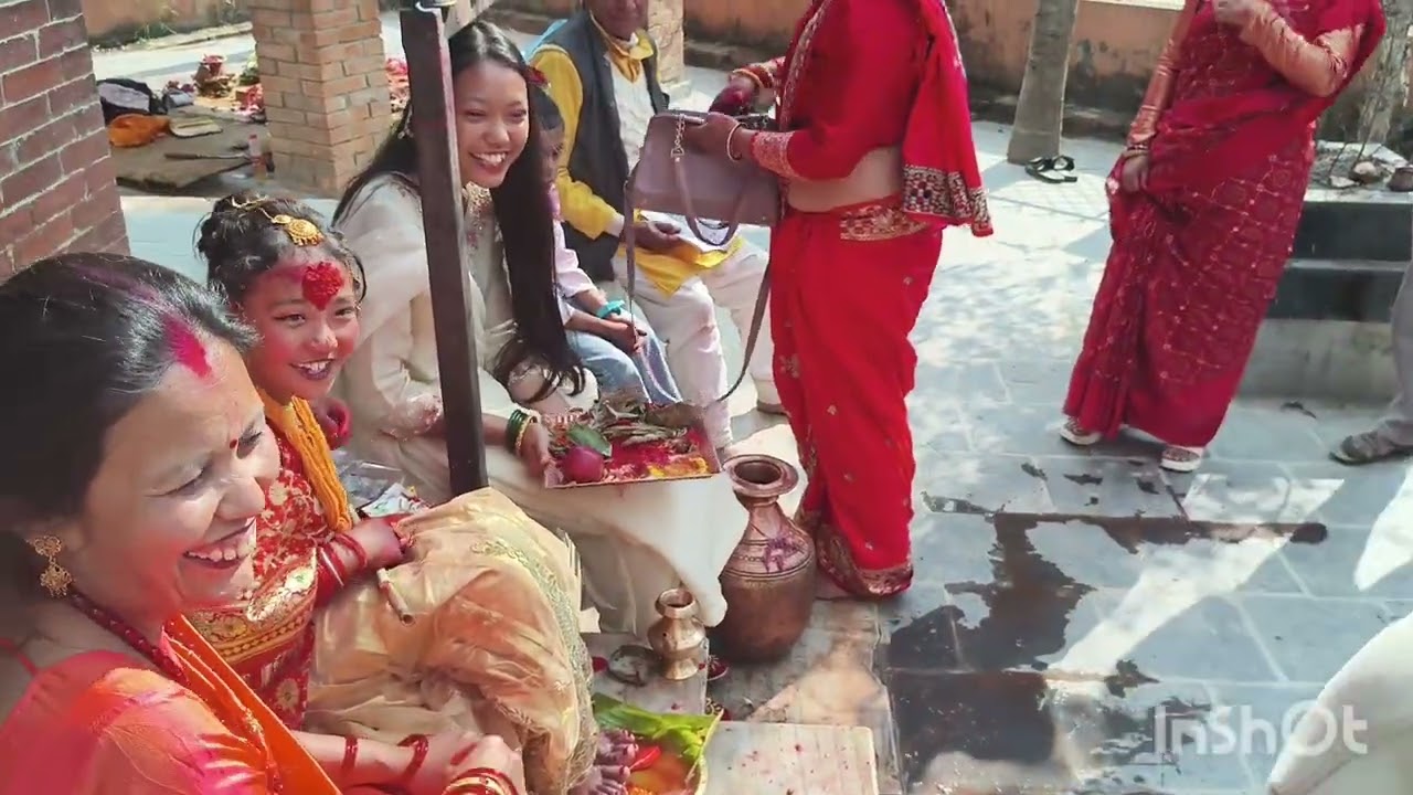 छोरी केन्जल को बेल विवाह को भिडियो 