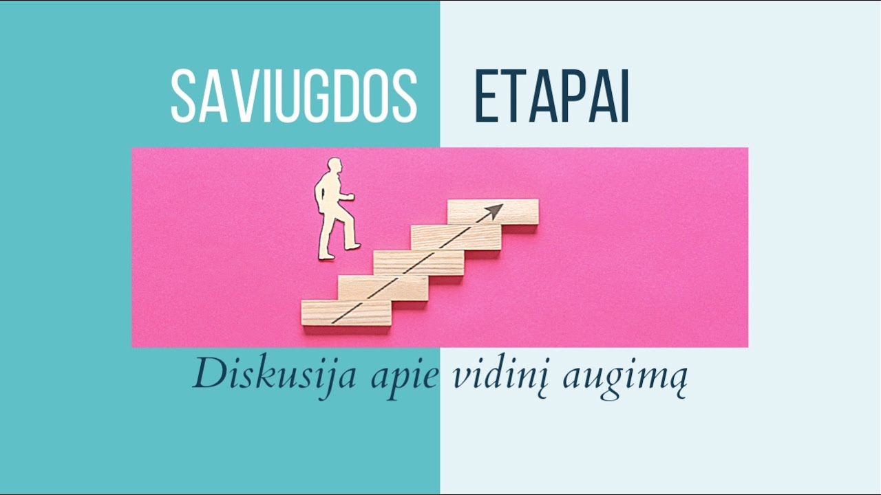 SAVIUGDOS ETAPAI - Diskusija apie vidinį augimą