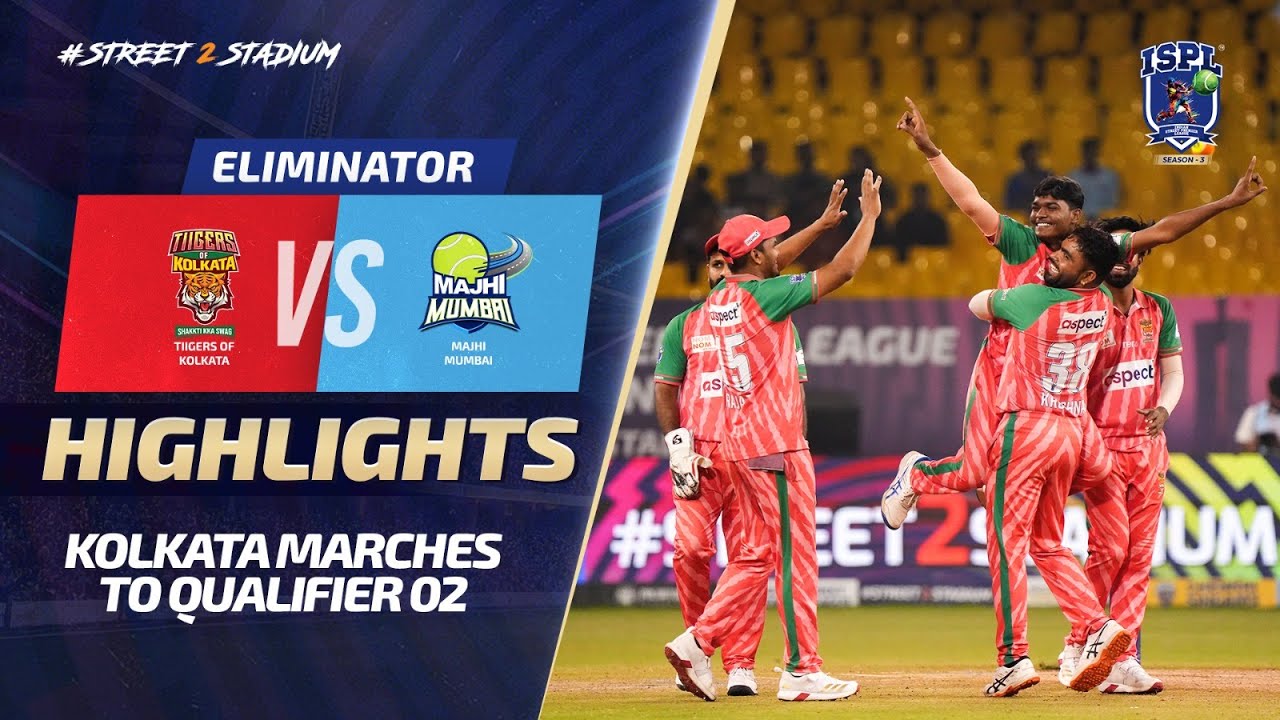 ISPL Season 3 - Eliminator: Tiigers of Kolkata move one step closer to the finals!