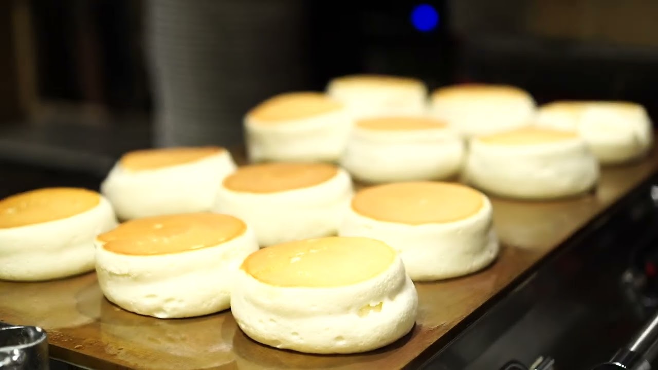 台湾パンケーキ専門店が作る、未体験の「ふわしゅわ食感パンケーキ」に密着！