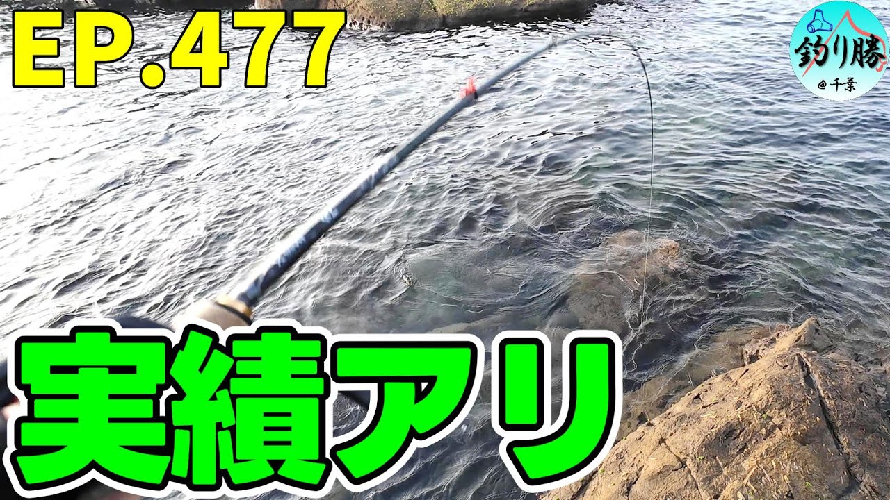 EP.477 南房総穴釣り 1年半ぶりの南房総"実績アリ"の磯場へ