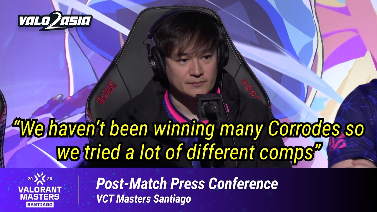 Paper Rex (G2 vs. PRX) | VALORANT Masters Santiago | Post-match Press Conference