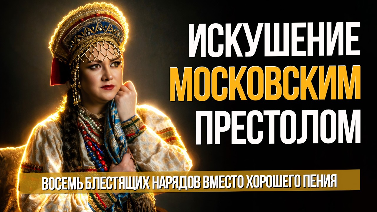 Искушение московским престолом. Восемь блестящих нарядов вместо хорошего пения #сумеркибогов