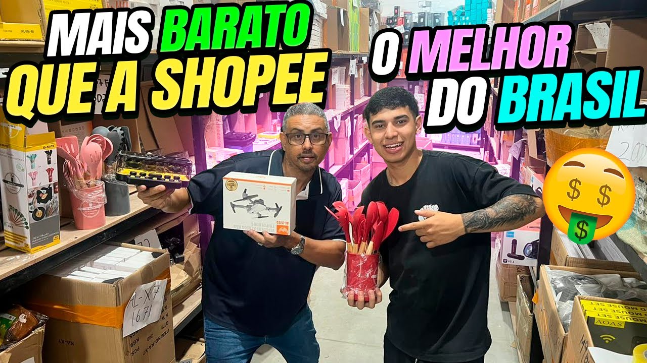 Que Shopee que Nada - Fornecedor de Eletr&ocirc;nicos Chin&ecirc;s Atacadista do Br&aacute;s