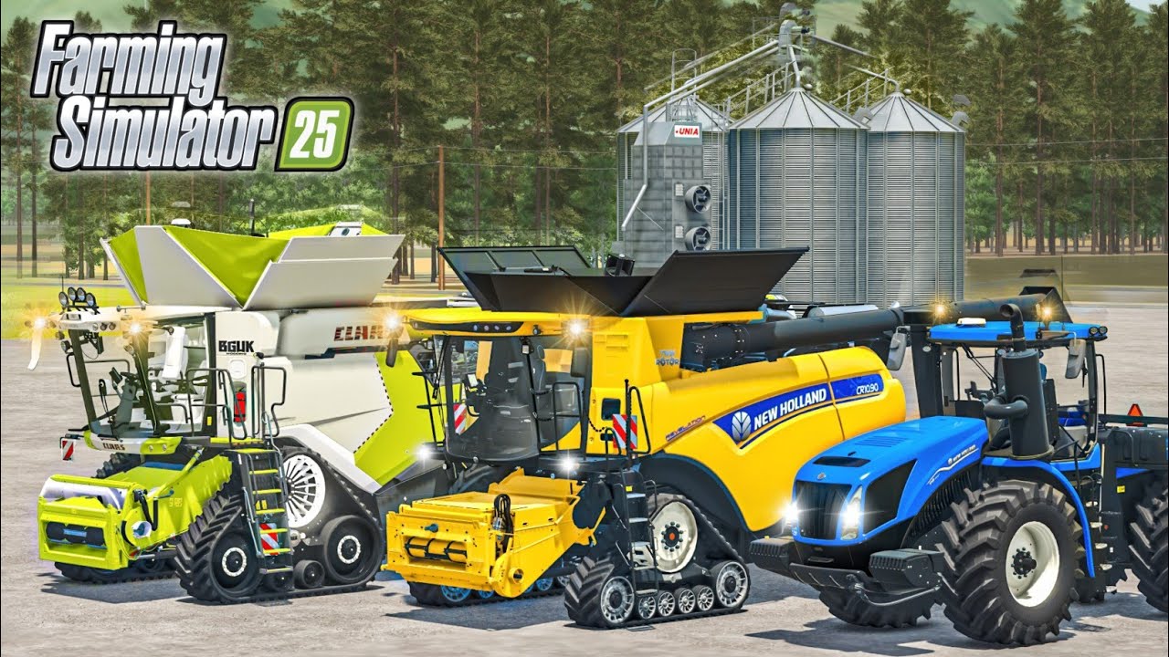 Ultimate Harvest Setup | New Holland CR10.90 & Claas | Farming Simulator 25