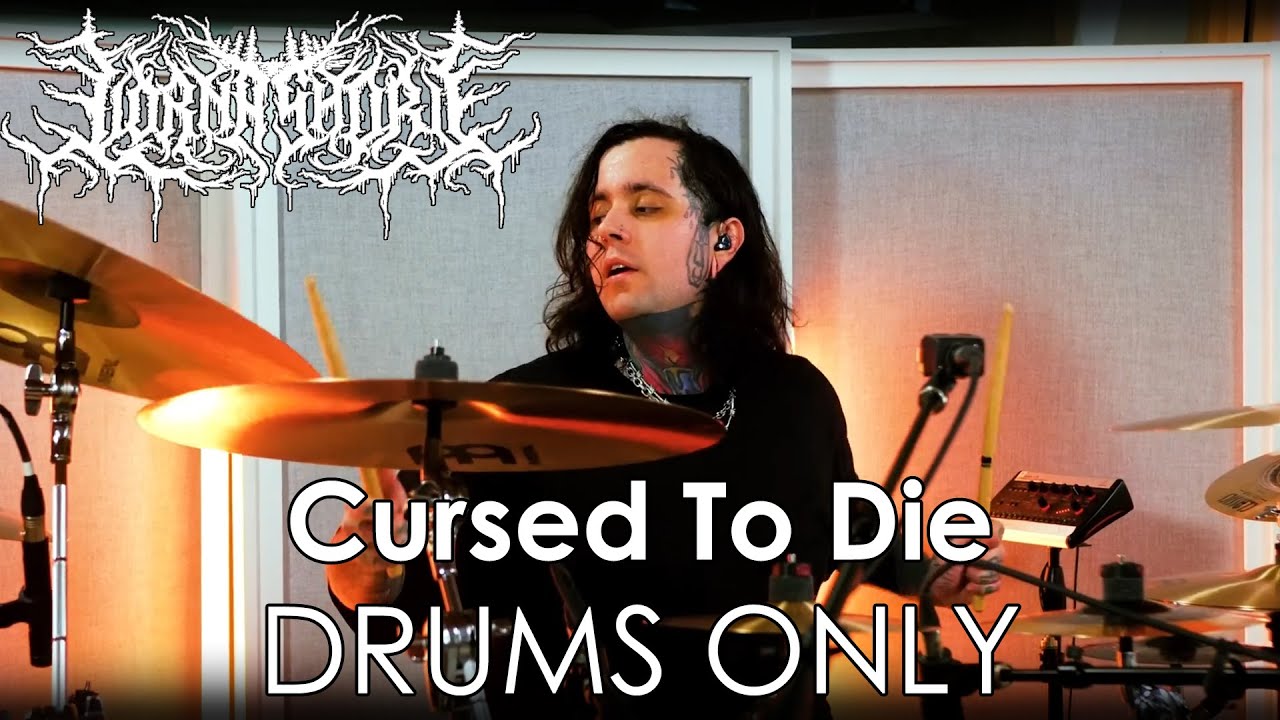 Lorna Shore (Austin Archey) - Cursed To Die  [Drum Backing Track] Drums Only MIDI