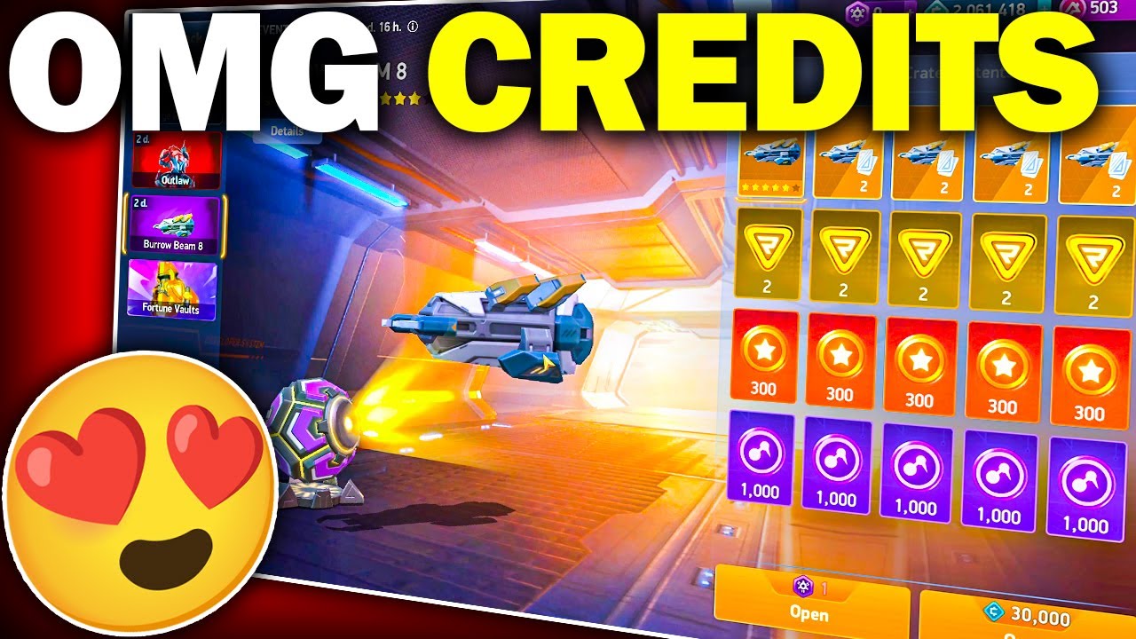 😱 Burrow Beam 8 for CREDITS?! | Mech Arena Crate Rush | Mech Arena PC Gameplay