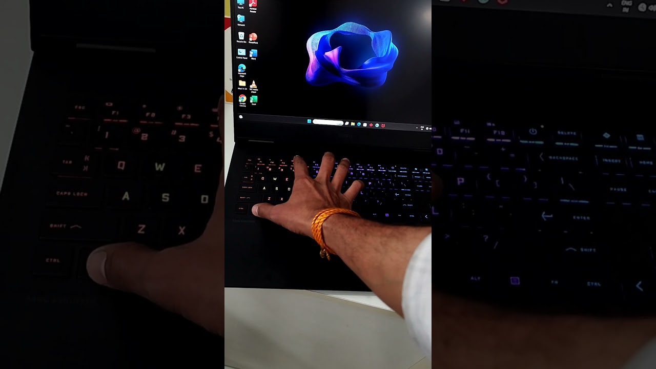 How to turn on backlit keyboard on HP Omen laptop #short #shorts #omen #hplaptop #viralvideo